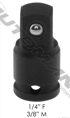 210.1438A - Impact Adapter 1/4in F x 3/8in M - Nick's Truck Parts