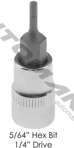 210.15025CH - Socket 5/64in Hex Bit 1/4in Drive - Nick's Truck Parts