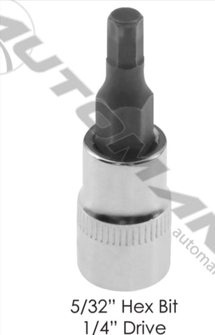 210.1505CH - Socket 5/32in Hex Bit 1/4in Drive - Nick's Truck Parts