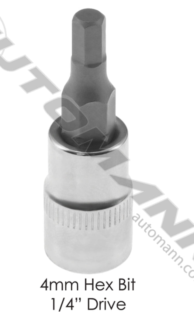 210.1604CMH - Socket 4mm Hex Bit 1/4in Drive - Nick's Truck Parts