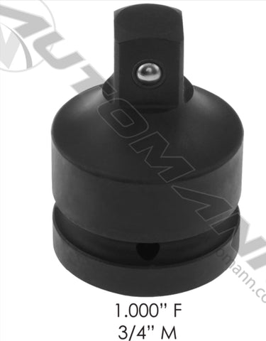 210.2134A - Impact Adapter 1in F x 3/4in M - Nick's Truck Parts