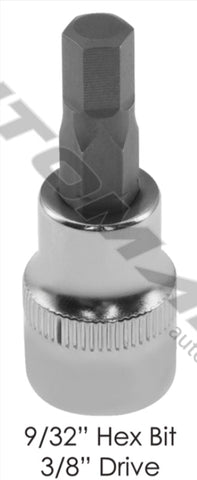 210.3509CH - Socket 9/32in Hex Bit 3/8in Drive - Nick's Truck Parts