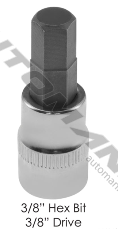 210.3512CH- Socket 3/8in Hex Bit 3/8in Drive - Nick's Truck Parts