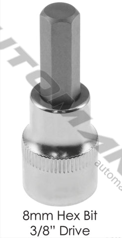 210.3608CMH - Socket 8mm Hex Bit 3/8in Drive - Nick's Truck Parts