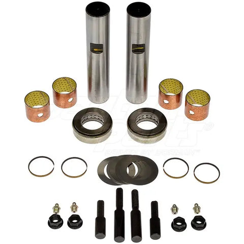 Dayton 300-316 king pin set with composite bushings, automotive suspension component for heavy-duty trucks or trailers.
