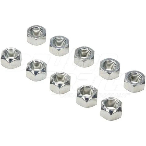 Pack of 10 Dayton M24-3.0 lock nuts, durable metal lock nut with threaded design for secure fastening and machinery use