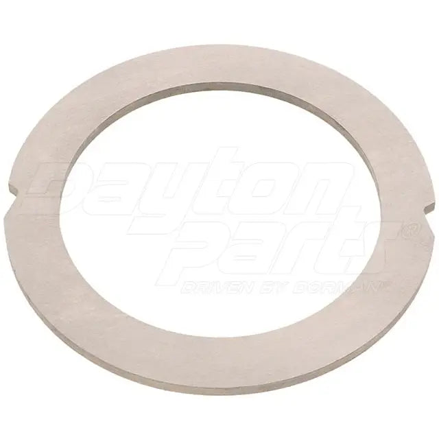 Dayton 334-918 Volvo T-Ride suspension washer showing a metallic round washer with precise edges and manufacturing details.