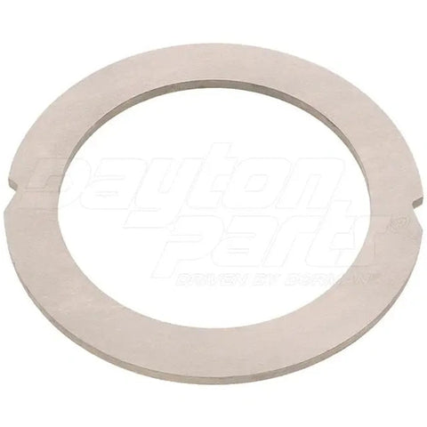 Dayton 334-918 Volvo T-Ride suspension washer showing a metallic round washer with precise edges and manufacturing details.
