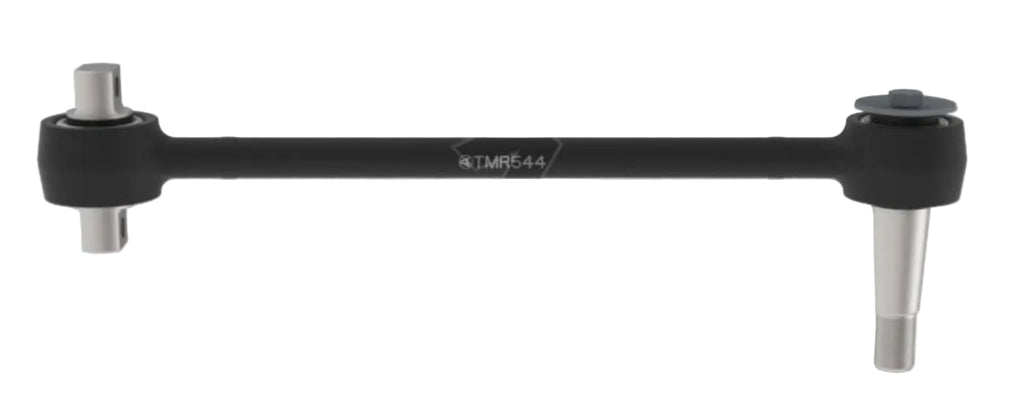Automann 345-888 bearing style torque rod with bushed design, showing the sturdy metal component used in vehicle suspension systems.