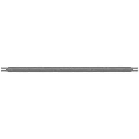 Dayton 347-312 Cross Tube Meritor, heavy-duty metal cross tube for vehicle suspension, shown in black finish.