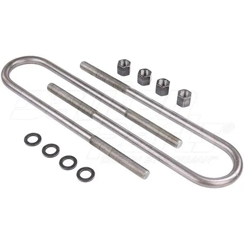 Dayton 361-192-U-Bolt Kit round hardware with U-shaped bolts and nuts for secure fastening and mounting applications.
