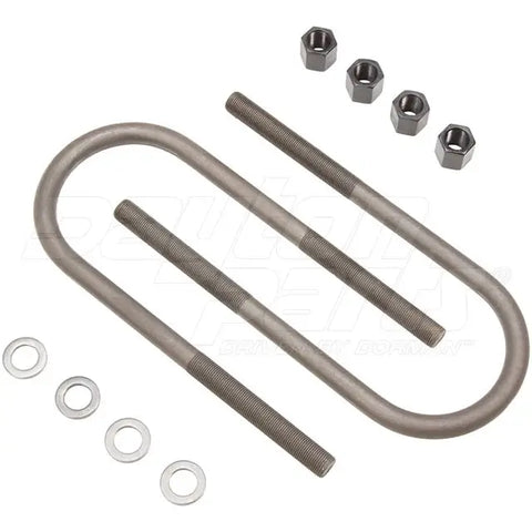 Dayton 361-254-U-Bolt Kit, round hardware U-bolts with nuts and washers for secure fastening applications.
