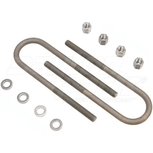 Dayton 361-469-U-Bolt Kit (Round) hardware set with multiple U-bolts and nuts for secure fastening and mounting applications.