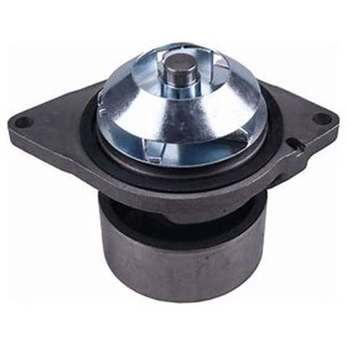 Automann water pump for Cummins B Series engine, part number 800.3802358, showing the metallic pump with mounting flange.