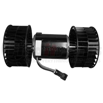 Automann Volvo Behr blower motor 830.21217BE for HVAC system, featuring a compact design and electrical connections.