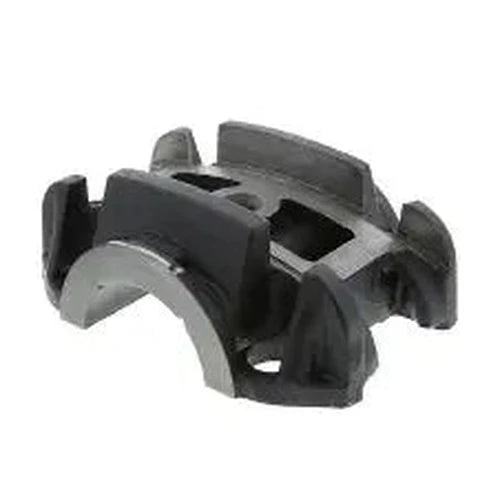 Automann E355-Mack upper trunnion suspension component, showing detailed metal part with mounting points and robust construction.