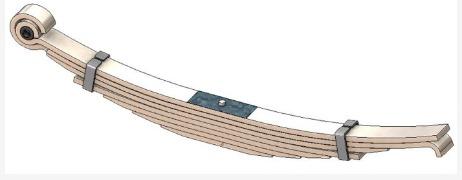 46-1329-  7 Leaf Spring 3/4 - Nick's Truck Parts