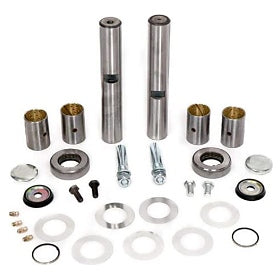 Automann King Pin Kit Isuzu 460.103B set showing metal components and bushings for truck steering axle repair.