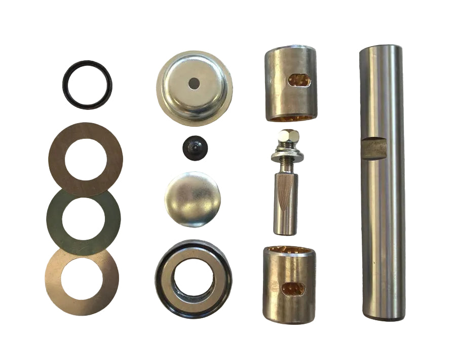 Automann King Pin Kit 460.108B for Mitsubishi trucks, showing the assembled king pin set with various metal components.