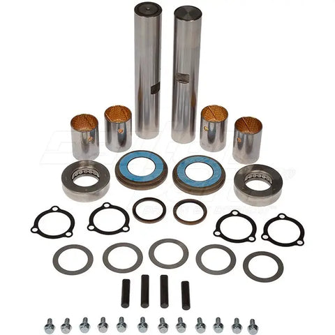 Automann 460.148B king pin set with multiple components for heavy-duty truck steering suspension replacement.