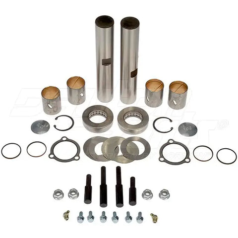 Automann King Pin Kit 460.170B set showing metal components and pins for heavy-duty truck steering assembly.