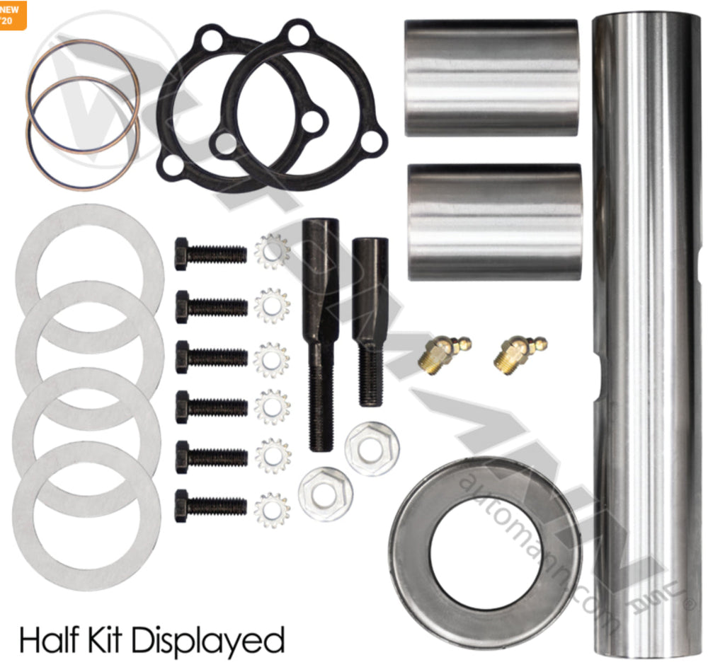 460.208X - King Pin Kit Pre-Sized No-Ream - Nick's Truck Parts