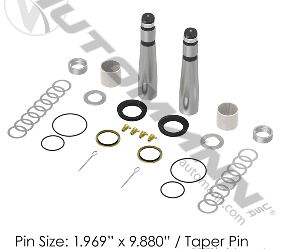 460.250B - King Pin Kit Nylon Bushing - Nick's Truck Parts
