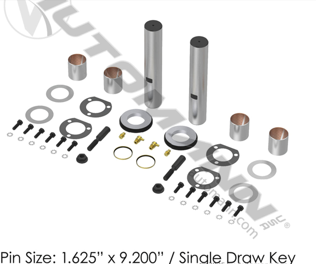 460.254BW - King Pin Kit Bi-Metal Bushing - Nick's Truck Parts
