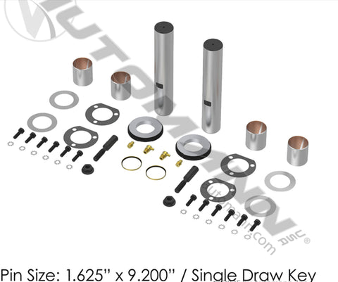 460.254BW - King Pin Kit Bi-Metal Bushing - Nick's Truck Parts