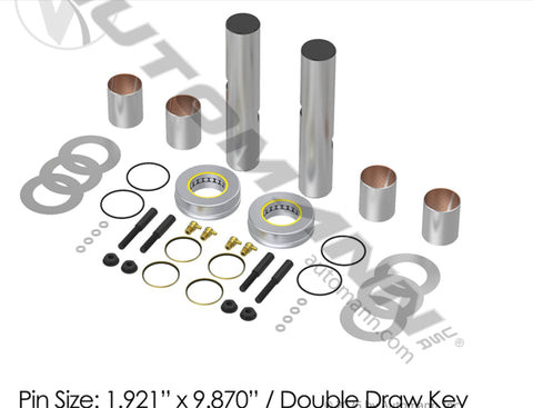 460.260BP - King Pin Kit Premium Bi-Metal Bushing - Nick's Truck Parts