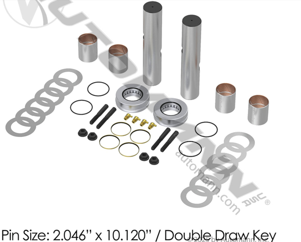 460.262BP- King Pin Kit Premium Bi-Metal Bushing - Nick's Truck Parts