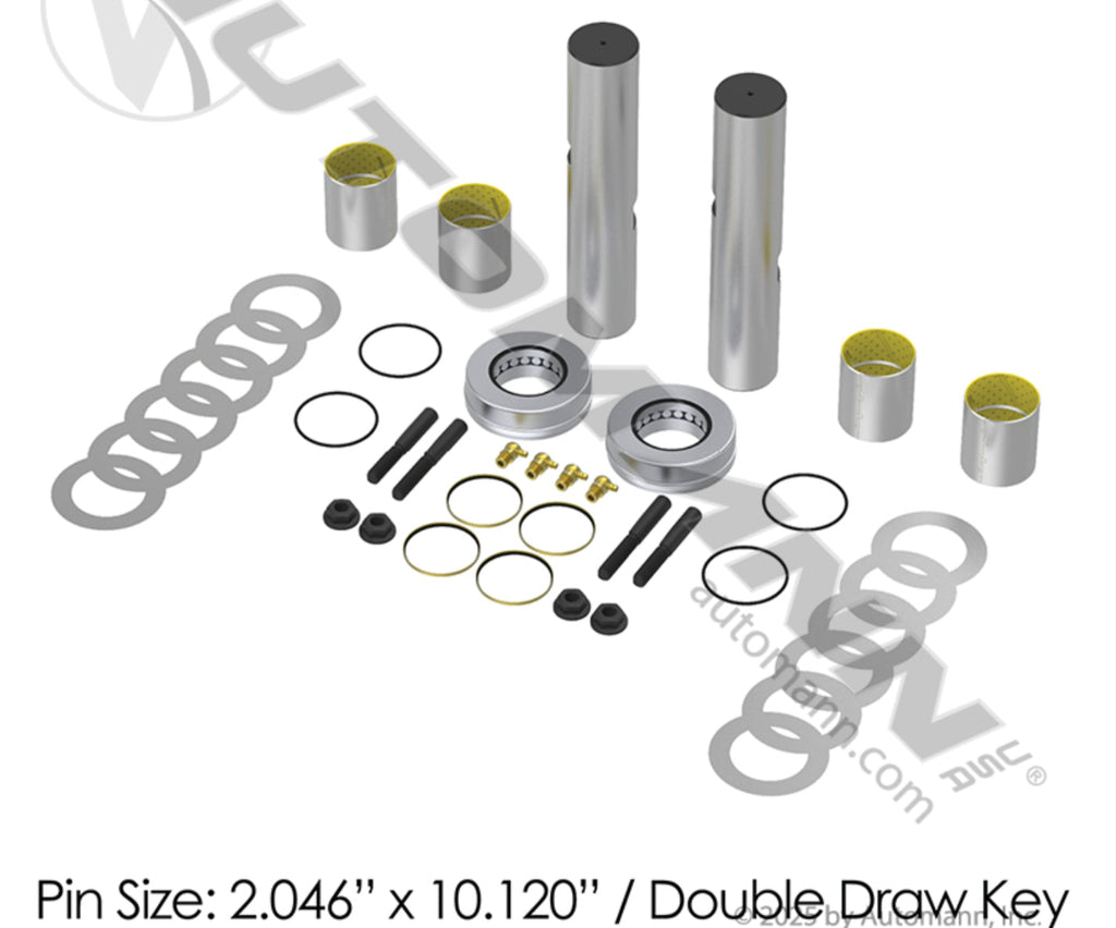 460.262CP - King Pin Kit Premium Composite Bushing - Nick's Truck Parts