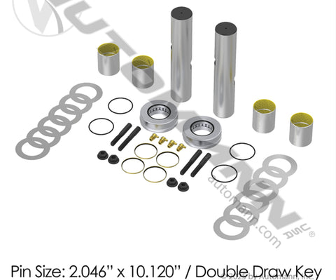 460.262CP - King Pin Kit Premium Composite Bushing - Nick's Truck Parts