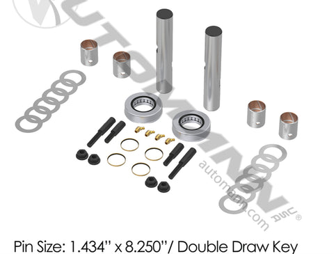 460.264BP - King Pin Kit Premium Bi-Metal Bushing - Nick's Truck Parts