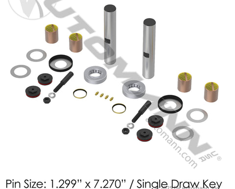 460.452C - King Pin Kit Composite Bushing - Nick's Truck Parts
