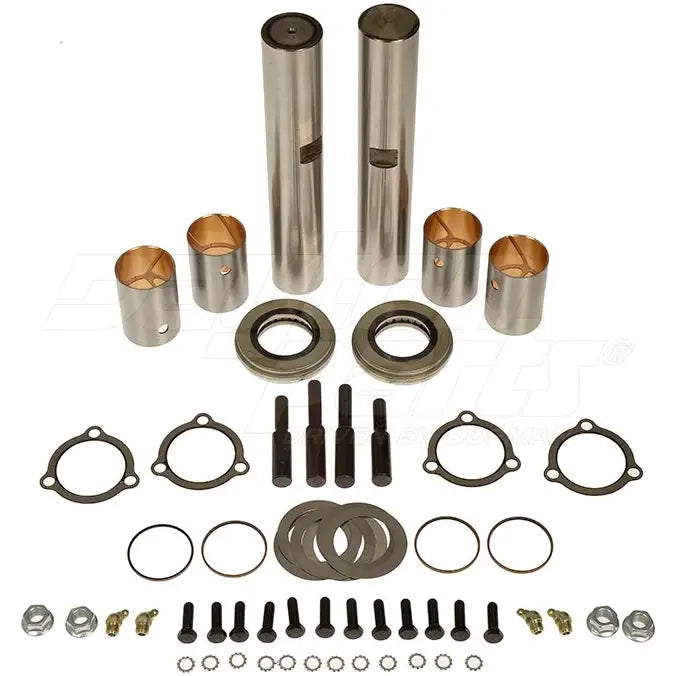 Automann 460.469C king pin set with composite bushings, essential truck steering component for vehicle maintenance.