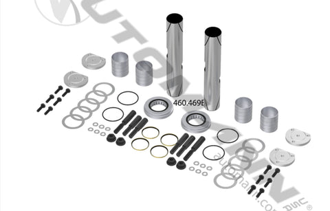 460.469E- King Pin Kit Spiral Rapid No-Ream - Nick's Truck Parts