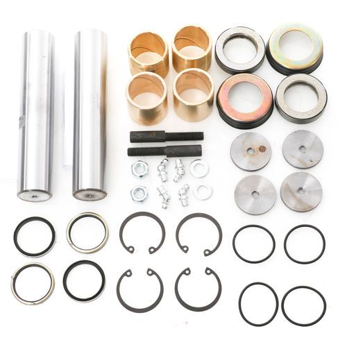 Automann 460.521B king pin set with bronze bushing, durable truck and trailer suspension component.