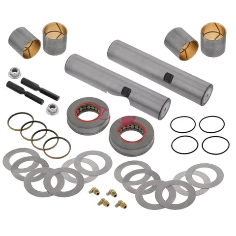 Automann 460.527X king pin set with bi-metal, pre-sized no-ream for heavy-duty truck suspension repair.