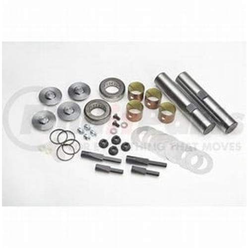 Automann 460.530CP king pin set with premium composite bushings for heavy-duty truck suspension.