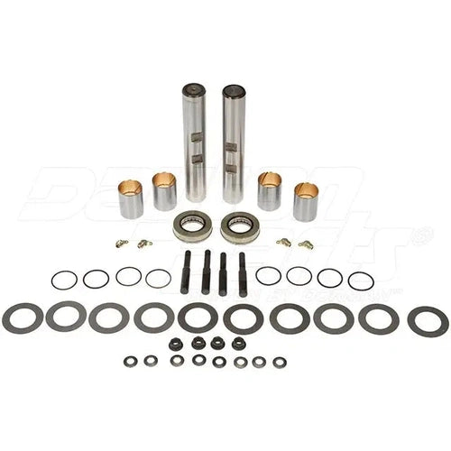 Automann 460.536B king pin set with bi-metal bushings, automotive suspension component for heavy-duty trucks.