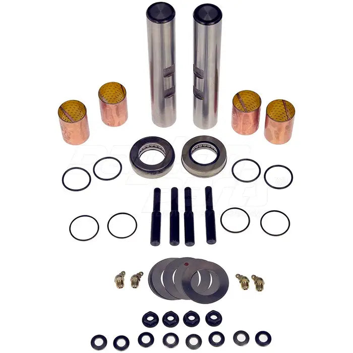 Automann 460.536C king pin set with composite bushings, automotive steering component for heavy-duty trucks or trailers.