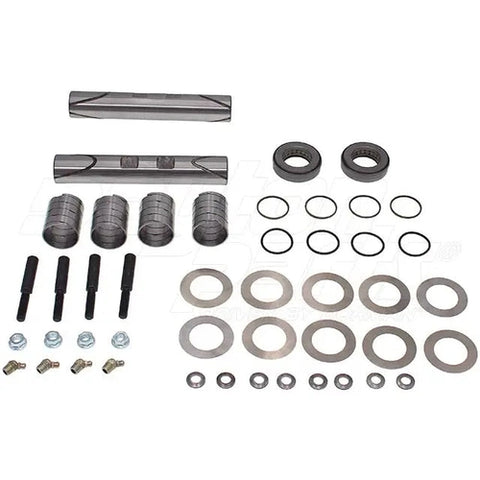 Automann 460.536X king pin set, bi-metal pre-sized no-ream truck component, displayed in image with metal parts and packaging.