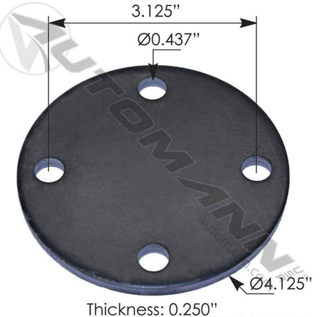460.99HD- King Pin Cap HD IMT - Nick's Truck Parts