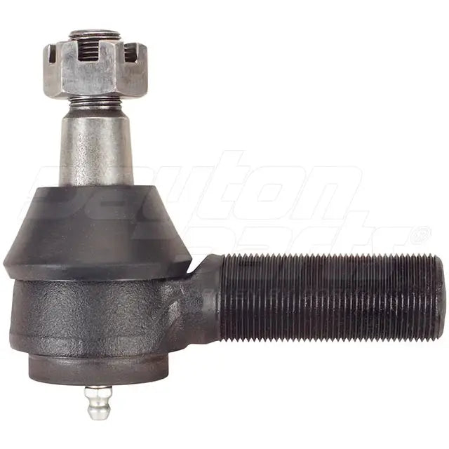 Automann ES176L steering tie rod end with metal ball joint and threaded steel rod for vehicle steering systems.