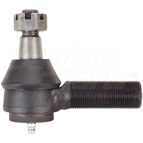 Automann ES176L steering tie rod end with metal ball joint and threaded steel rod for vehicle steering systems.