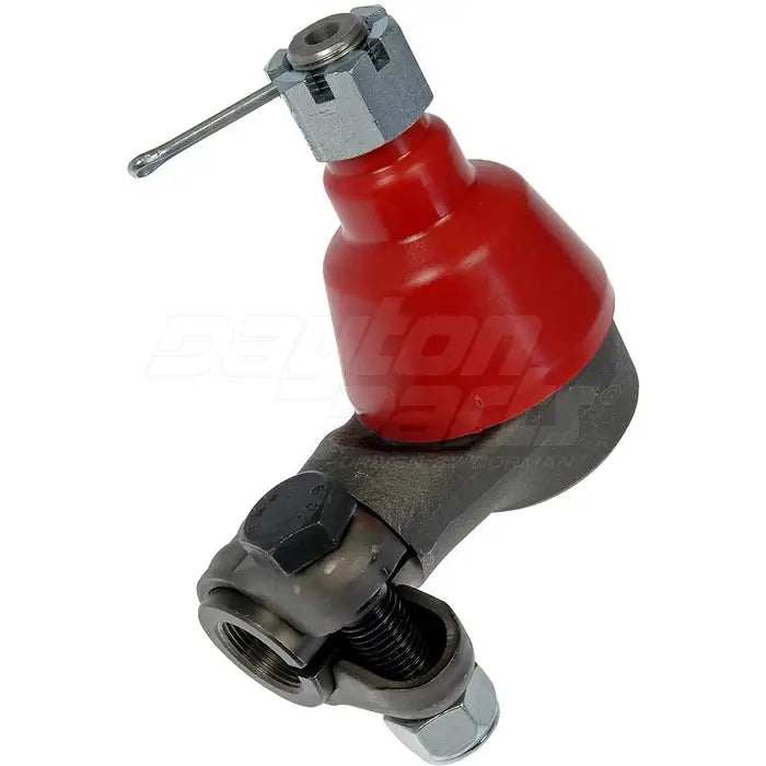 Automann ES2203R-Tie Rod End for steering systems, showing the metal joint with threaded connection and protective boot.