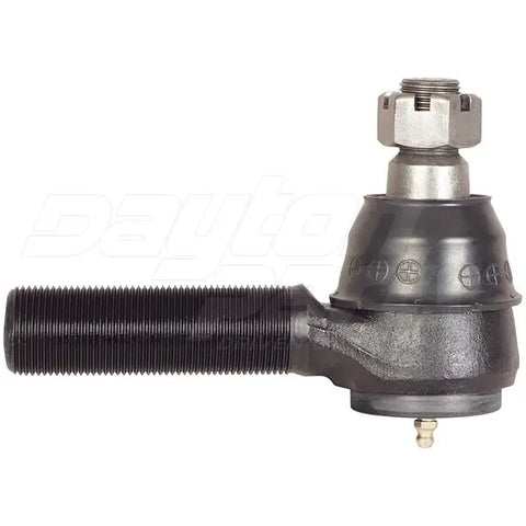 Automann ES2225R tie rod end for steering systems, showing the metal ball joint with attached threaded rod for vehicle steering.