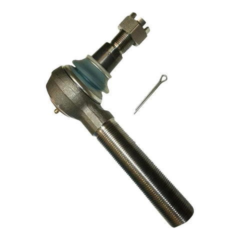 Automann ES304L-Tie Rod End for steering systems, showing the metal joint with threaded connection and protective boot.