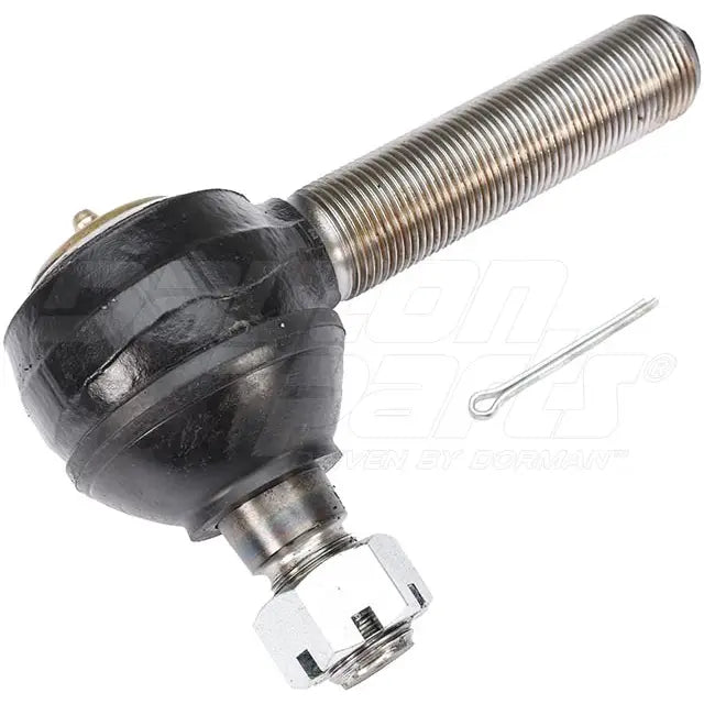 Automann ES3177L tie rod end for steering systems, showing the metal ball joint and threaded connection in close-up.